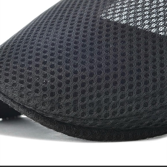 Mesh Beret Hat Summer Ivy Cap Classic Flat Cap - Picture 6 of 7